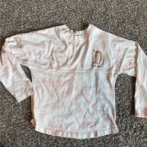 Disneyland pink tie dye rose gold glitter Spirit Jersey